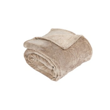Pled din microflanel tiseco home studio bitone, 130 x 170 cm