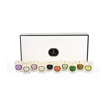 Set 10 lumânări parfumate parks candles london aromatherapy , 8 ore de ardere