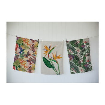 Set 3 suporturi din bumbac pentru masă madre selva nature