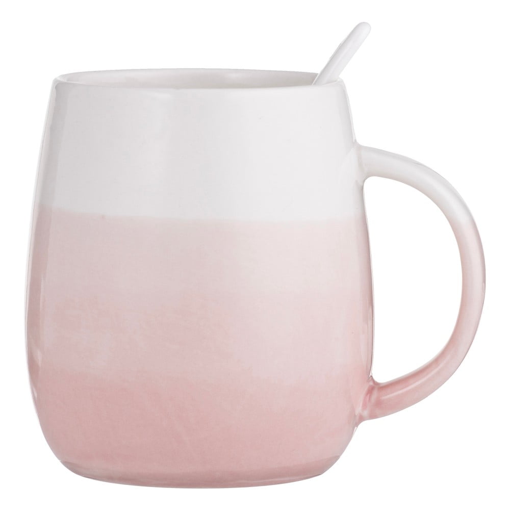 Světle růžový porcelánový hrnek 380 ml Immerse – Ladelle