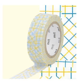 Bandă decorativă washi mt masking tape cecile, rolă 10 m