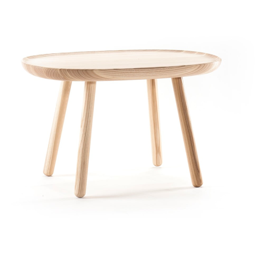 Přírodní stolek z masivu EMKO Naïve, 61 x 41 cm
