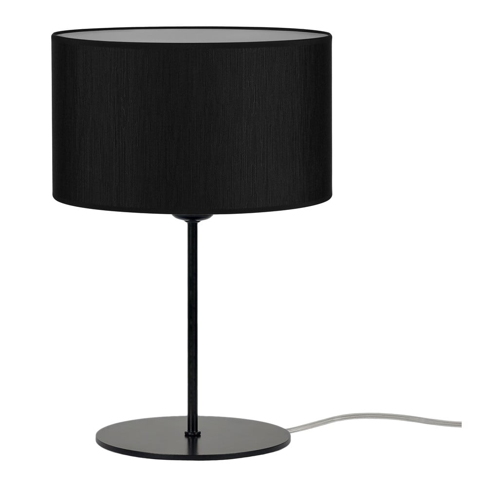 Černá stolní lampa Bulb Attack Doce S, ⌀ 25 cm