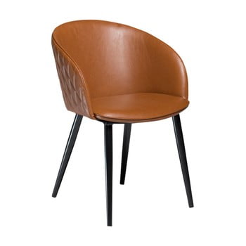 Scaun din piele ecologică dan-form denmark dual, maro