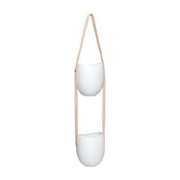 Set 2 ghivece ceramică de agățat hübsch ivy