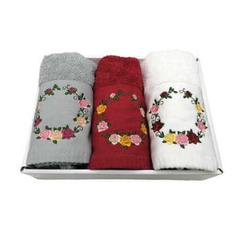 Set 3 prosoape pure cotton, 45 x 70 cm