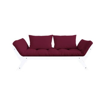 Canapea variabilă Karup Design Bebop White/Bordeaux