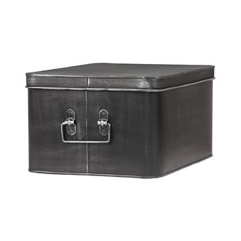 Cutie metalică pentru depozitare label51 media, lățime 35 cm, negru
