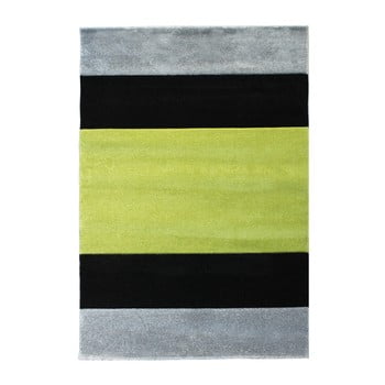 Covor tomasucci strip, 140 x 190 cm, gri verde