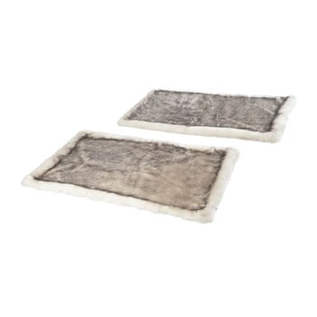 Set 2 covorașe pentru camera copiilor mint rugs, taupe