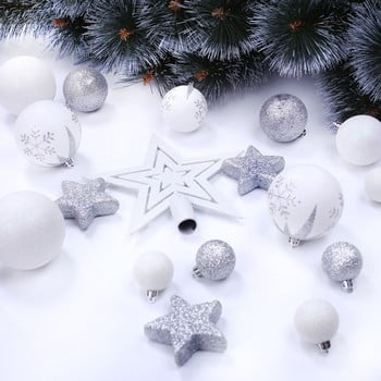 Set 76 decorațiuni de crăciun decoking lux