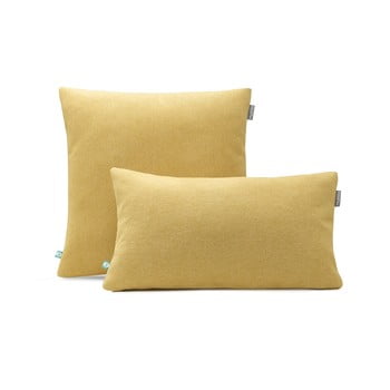 Față de pernă mumla felt, 30 x 50 cm, galben