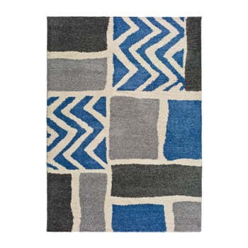 Covor adecvat și pentru exterior universal kasbah grey, 160 x 230 cm, gri - albastru
