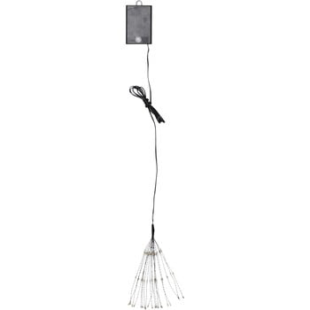 Decorațiune luminoasă cu led suspendată best season hanging firework dark warm, 60 lumini