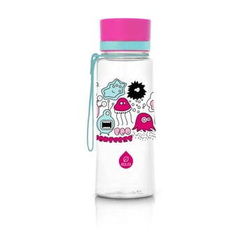 Sticlă din plastic reutilizabilă equa monsters, 0,6 l