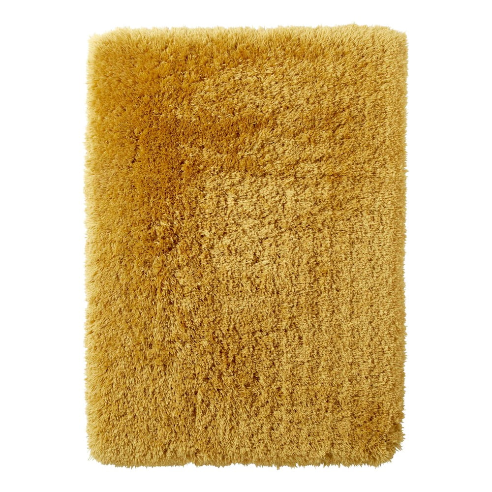 Hořčicově žlutý koberec Think Rugs Polar, 120 x 170 cm