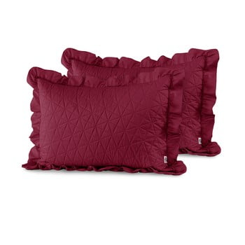 Set 2 fețe de pernă ameliahome tilia, 70 x 50 cm, roșu