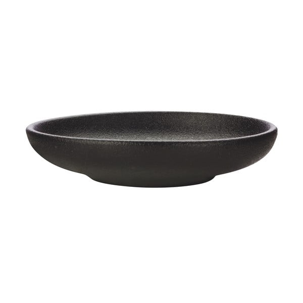 Černá keramická miska na omáčku Maxwell & Williams Caviar Round, ø 10 cm