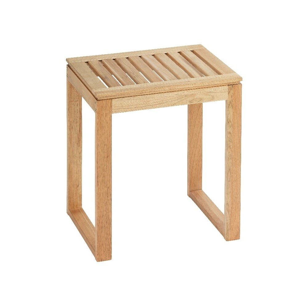 Koupelnová stolička z ořechového dřeva Wenko Norway