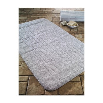 Covoraș de baie din bumbac confetti bathmats cotton stripe, 60 x 100 cm, alb