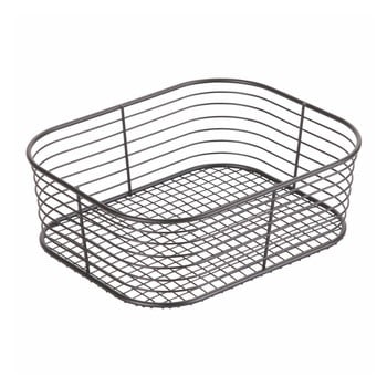 Coș pentru depozitare idesign vienna, 23,8 x 18,4 cm, negru
