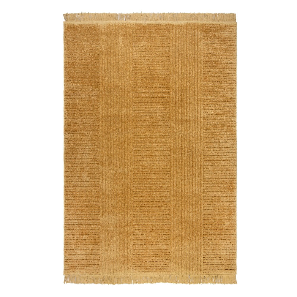 Žlutý koberec Flair Rugs Kara, 160 x 230 cm