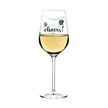 Pahar din sticlă cristalină pentru vin alb ritzenhoff lenka kuhnertova, 360 ml