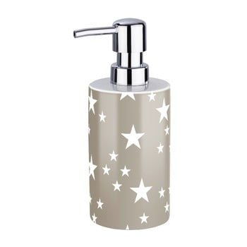 Dozator din ceramică pentru săpun wenko stella, maro