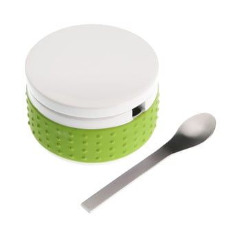 Set doză pentru zahăr și linguriță versa spoon, verde