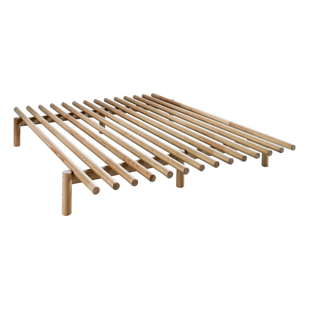 Rám postele z borovicového dřeva Karup Design Pace Natural, 160 x 200  cm