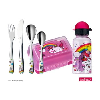 Set veselă și tacâmuri din oțel inoxidabil wmf unicorn