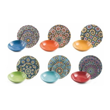 Set veselă 18 piese villa d'este marrakech