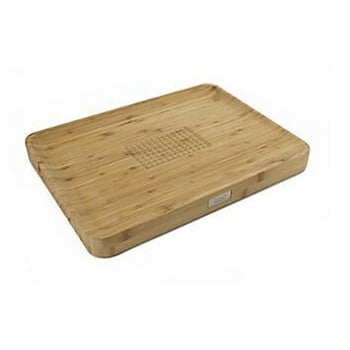 Tocător din bambus joseph joseph cut&carve, 40 x 30 cm