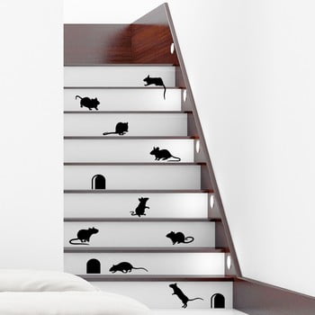 Set 12 autocolante ambiance funny stairs