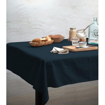 Față de masă linen couture deep blue, 140 x 200 cm