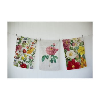 Set 3 suporturi din bumbac pentru masă madre selva spring