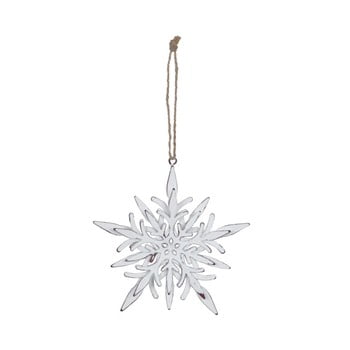 Decorațiune suspendată pentru bradul de crăciun ego dekor snowflake small