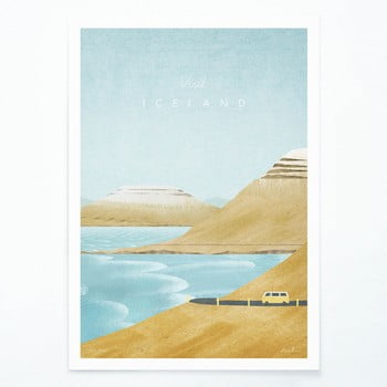 Poster travelposter iceland, a2