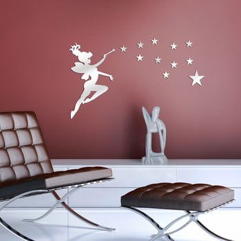 Oglindă decorativă pentru perete fairy, 50 x 27 cm