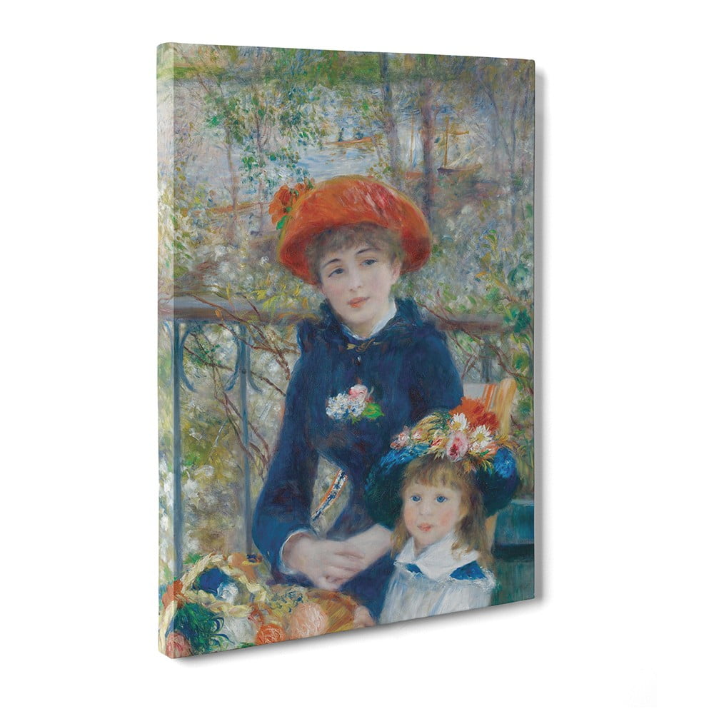 Obraz The Two Sisters - Pierre Auguste Renoir, 50x70 cm