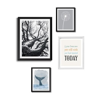 Set 4 tablouri tomasucci wildlife
