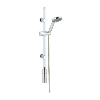 Bară de duș cu led și pară wenko warm white, lungime 74 cm