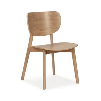 Scaun dining marckeric azara, lemn natural