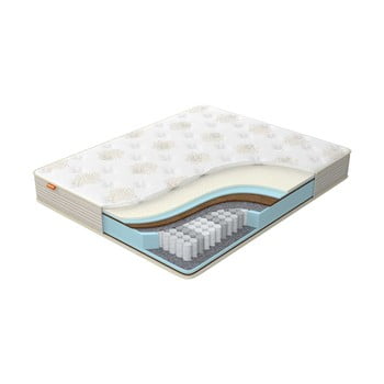 Saltea reversibilă Comfort Duos Middle/Hard, 180 x 200 cm, înălțime 24 cm