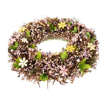 Coroniță pentru agățat cu motive florale dakls misma, ⌀ 32 cm