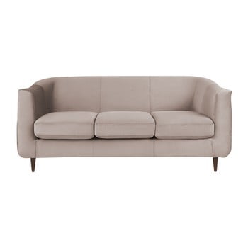 Canapea cu 3 locuri kooko home glam, bej