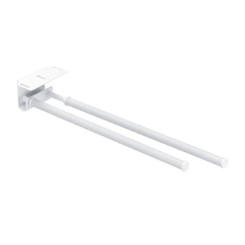 Suport telescopic de perete pentru prosop wenko basic slide bar duo