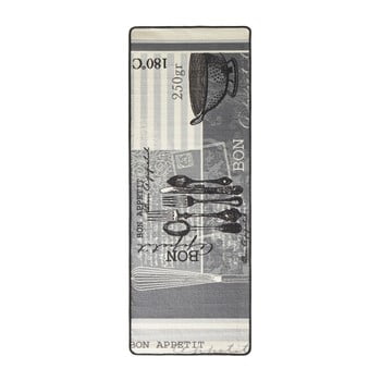 Covor de bucătărie hanse home loop 67 x 180 cm, gri
