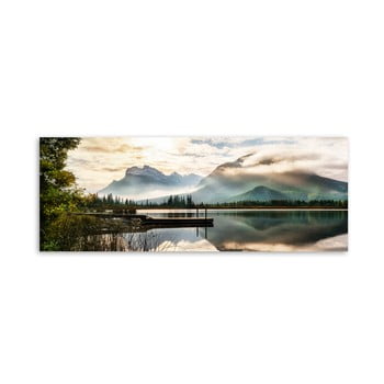 Tablou imprimat pe pânză styler lake, 150 x 60 cm