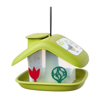 Căsuță pentru păsări plastia domek, verde